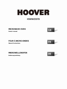 Handleiding Hoover H5MW25STB Magnetron