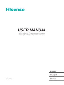 Manual Hisense 55H9907 LED Television