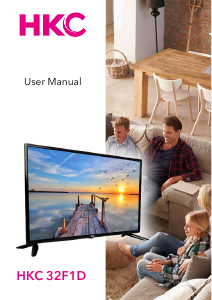 Manual HKC 32F1D LED Television