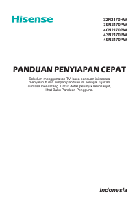 Panduan Hisense 39N2170PW Televisi LED