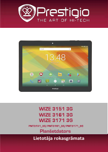 Rokasgrāmata Prestigio Wize 3151 3G Planšetdators
