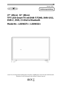 Handleiding Reflexion LDDW32i+ LED televisie