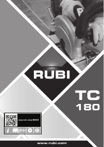 Handleiding Rubi TC 180 Tegelsnijder