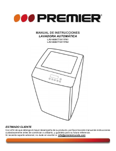 Manual de uso Premier LAV-6684T1A11FN1 Lavadora