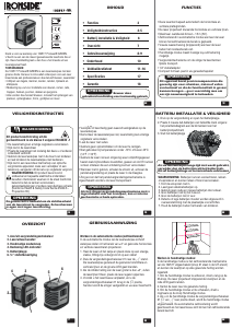 Handleiding Ironside 102517 Lijnlaser