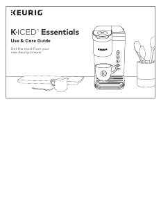 Handleiding Keurig K-Iced Essentials Koffiezetapparaat
