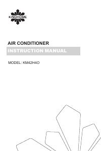 Manual Kinghome KM42H4O Air Conditioner