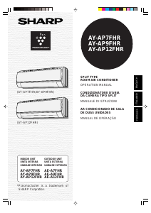 Manual Sharp AY-AP9FHR Air Conditioner