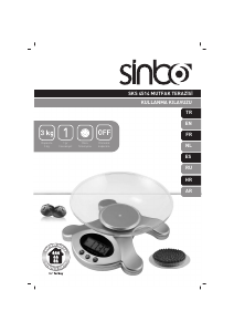 Handleiding Sinbo SKS 4514 Keukenweegschaal
