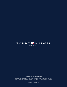Bedienungsanleitung Tommy Hilfiger 1791364 Travis Armbanduhr
