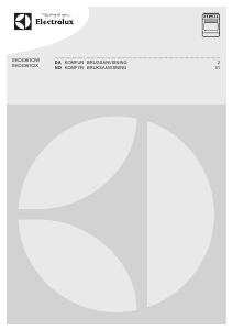 Brugsanvisning Electrolux EKC6351CIX Komfur