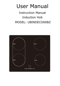 Manual Apelson UBINDECO60BZ Hob