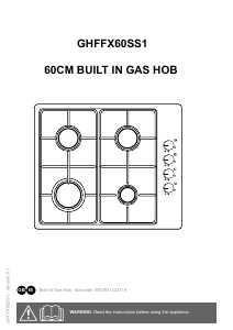 Manual Apelson GHFFX60SS1 Hob