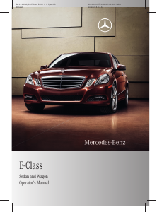 Manual Mercedes-Benz E 350 (2011)