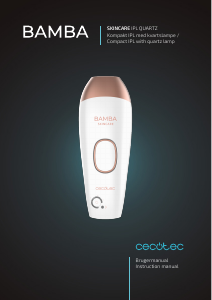 Brugsanvisning Cecotec Bamba SkinCare IPL Quartz IPL-maskine