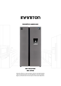 Manual de uso Infiniton SBS-A174ID Frigorífico combinado