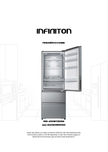 Handleiding Infiniton FRD-456WT20XEN Koel-vries combinatie