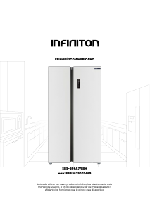 Handleiding Infiniton SBS-506A77BEH Koel-vries combinatie