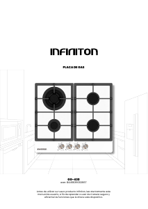 Handleiding Infiniton GG-430 Kookplaat