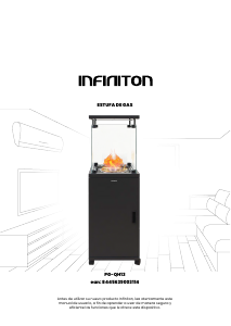 Handleiding Infiniton PG-QH13 Terrasverwarmer