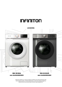 Manual Infiniton WM-NL14DAN Máquina de lavar roupa