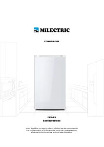 Manual de uso Milectric FRV-85 Congelador