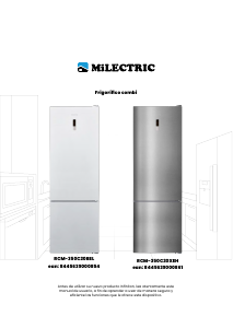 Manual Milectric RCM-350C20BEL Fridge-Freezer