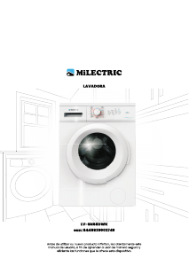 Manual de uso Milectric LV-SN58DWK Lavadora