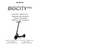 Manual de uso Infiniton BIGCITY PRO Patinete eléctrico