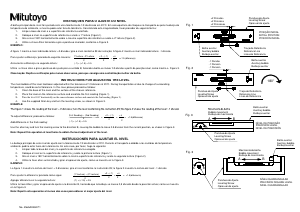 Manual Mitutoyo 456AAK484 P1 Level