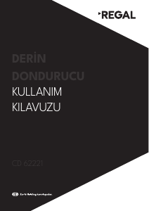 Kullanım kılavuzu Regal CD 62221 Dondurucu