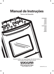 Manual Suggar FGVCG410PT Fogão