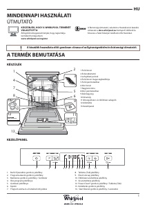 Használati útmutató Whirlpool WFC 3C23 PF X Mosogatógép