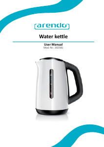 Bedienungsanleitung Arendo 302581 Wasserkocher