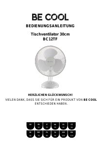 Manuale Be Cool BC12TF Ventilatore