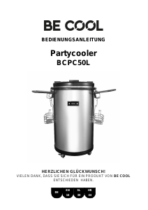 Handleiding Be Cool BCPC50L Koelkast