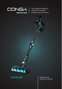 Manual Cecotec Rockstar 700 Ultimate Ergoflex Vacuum Cleaner