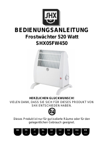 Handleiding SHX SHX05FW450 Kachel