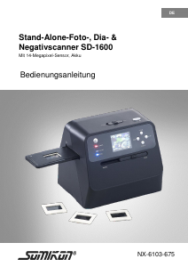 Bedienungsanleitung Somikon NX-6103-675 SD-1600 Filmscanner