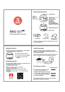 Handleiding Inkbird IBT-4XS BBQ GO Voedselthermometer