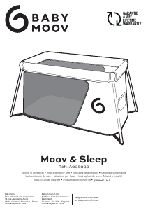 Handleiding Babymoov A035033 Moov & Sleep Babybed