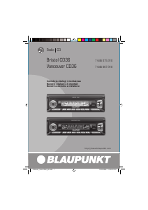 Návod Blaupunkt Vancouver CD36 Autorádio