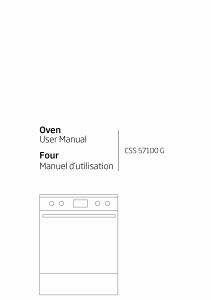 Manual BEKO CSS 57100 GA Range