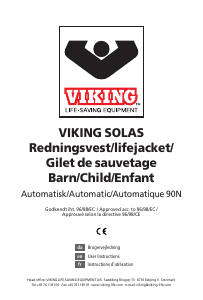 Manual Viking Solas 90N Life Jacket