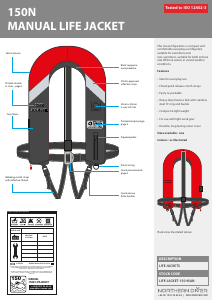 Manual Northern Diver 150N Life Jacket