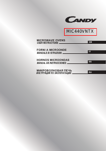 Manual Candy MIC440VNTX-19 Microwave