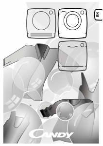 Manual Candy CSOW4856TWMB-19 Washer-Dryer