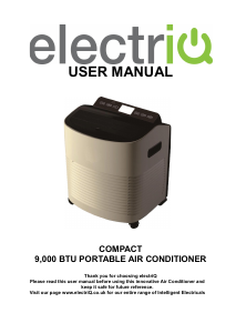 Handleiding ElectriQ Compact Airconditioner