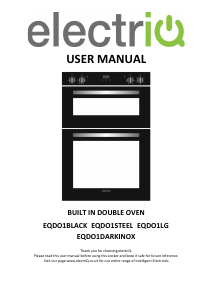 Manual ElectriQ EQDO1LG Oven