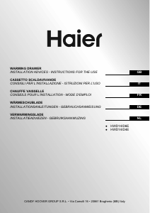 Manual Haier HWD14ID6E Warming Drawer